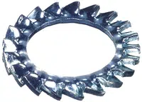 Dresselhaus Vějířové podložky vnější M12, průměr 12,5 mm, DIN 6798 A, pozinkované, sada 100 ks Průměr: 6,4 mm