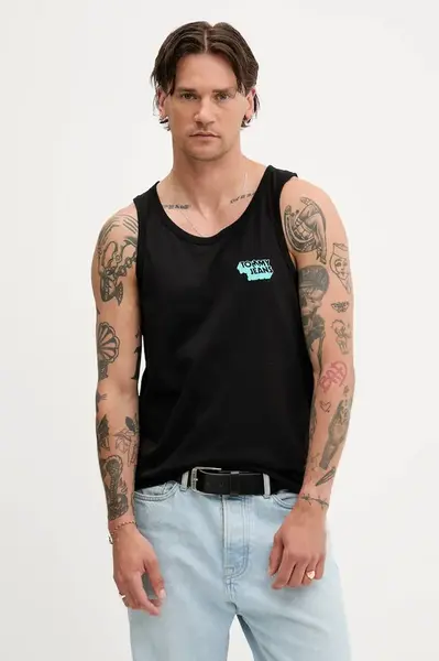 Bavlněný top Tommy Jeans