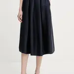 Sukně s příměsí lnu La Petite Française JOSEPHINE