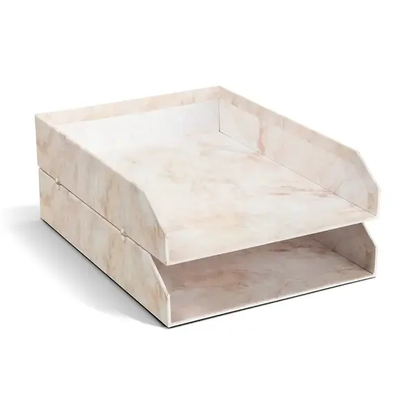 Organizér dokumentů Bigso Box of Sweden béžová barva