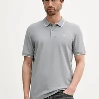 Polo tričko Marc O'Polo pánské, šedá barva, 536214753186