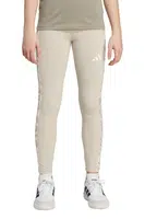 Dětské legíny adidas béžová barva, s aplikací, KC5452