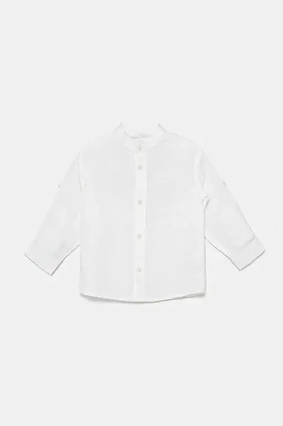 Lněná košile United Colors of Benetton