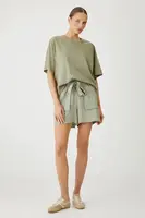 Bavlněné tričko Medicine dámské, zelená barva