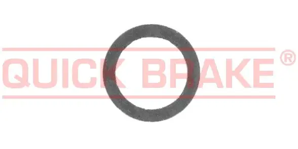 QUICK BRAKE Podložka, těsnění pod matici, vnitřní průměr 12,3 mm, měděná, pro opravu brzd