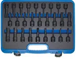 BGS technic Hlavice 1/2" úderové Torx, XZN, Imbus 26ks CrMo - BGS 5484