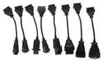 Kompletní sada OBD-II redukcí pro nákladní auta MECHANIC CABLE SET 2, 8 ks - SIXTOL