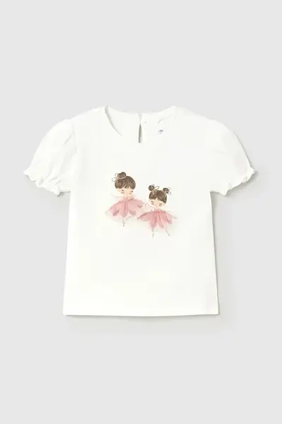 Dětské tričko Mayoral růžová barva, 1041