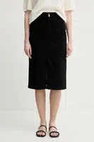 Sukně Filippa K černá barva, midi, 31389
