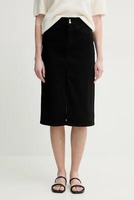 Sukně Filippa K černá barva, midi, 31389