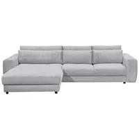 MID.YOU ROHOVÁ SEDAČKA, textil, kompozitní dřevo, světle šedá