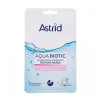 Astrid Povzbuzující a hydratující textilní maska Aqua Biotic 20 ml