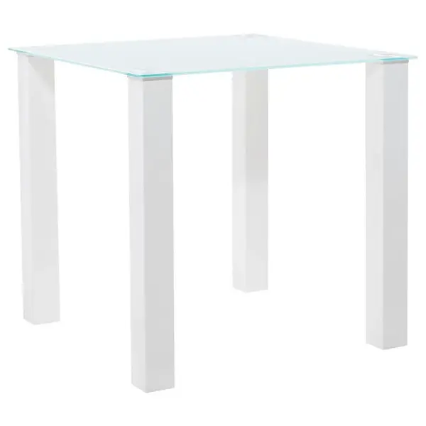 MID.YOU JÍDELNÍ STŮL, bílá, 80/80/76 cm