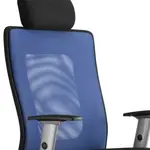 ALBA Opěrák pro židli Lexa modrá s PDH