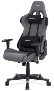 AUTRONIC kancelářská židle ERacer KA-F05 šedá