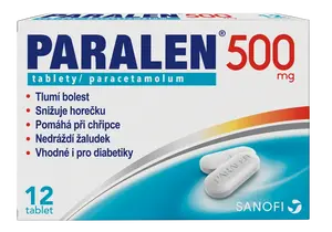 PARALEN 500mg, 12 tablet