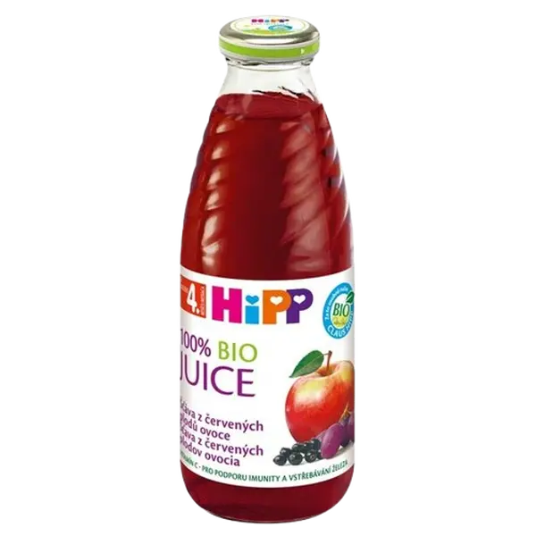 HIPP BIO Šťáva z červených plodů ovoce se železem 500 ml