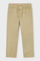 Dětské kalhoty s přídavkem lnu Mayoral