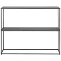 PBJ KONZOLOVÝ STOLEK, šedá, 100/79/29 cm