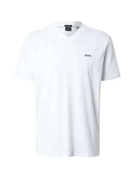 BOSS Tričko  čierna / biela