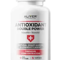 ALIVER Antioxidant Astaxanthin + Resveratrol 60 kapslí