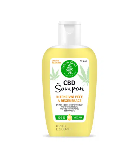ZELENÁ ZEMĚ CBD šampon 125 ml