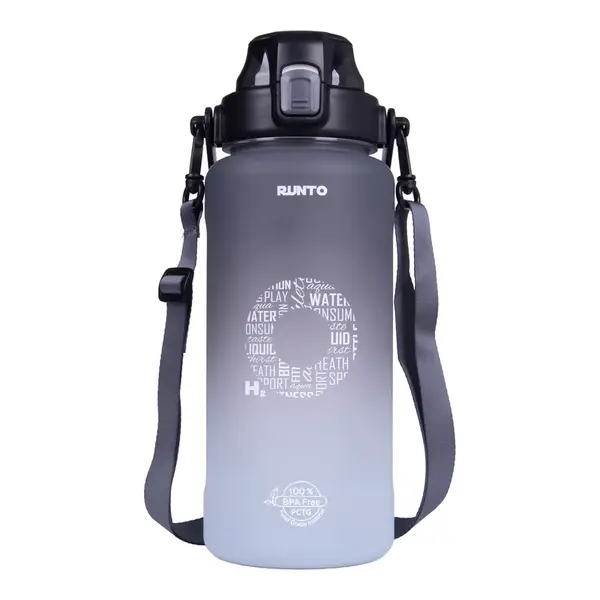 RUNTO Láhev TANKER 2000ml Grey