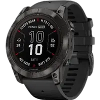 GARMIN Fenix 7X Pro - Sapphire Solar Edition, Carbon Gray DLC Titanium