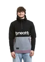 Meatfly pánská technická mikina Tason Orchid / Gray | Černá | Velikost XXL