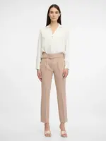 Beige women's trousers ORSAY - Women's