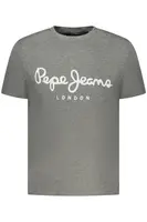 Šedé triko Pepe Jeans