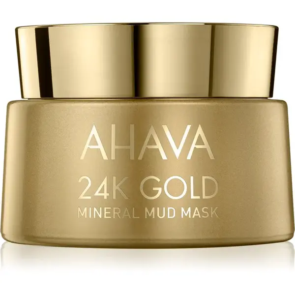 AHAVA Mineral Mud 24K Gold minerální bahenní maska s 24karátovým zlatem 50 ml