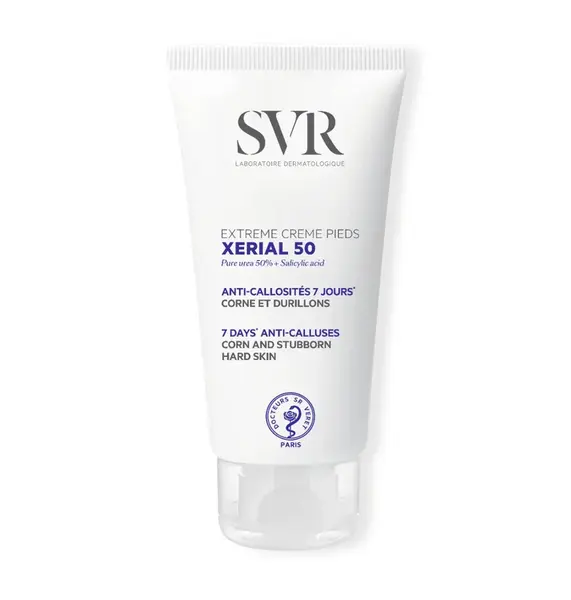SVR Xerial 50 Extreme Creme Pieds krém na ruce, nohy a lokty 50 ml