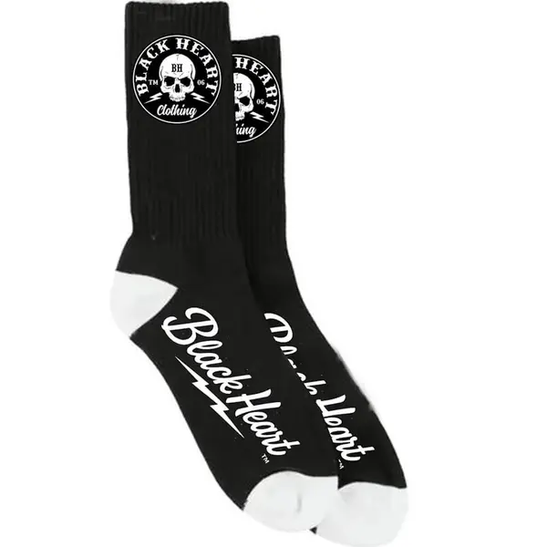 Ponožky BLACK HEART Dominator Socks černá 8-9