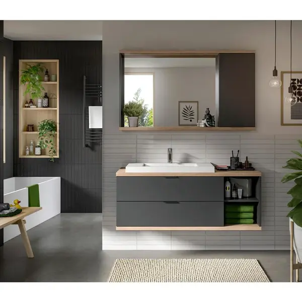 MID.YOU KOUPELNA antracitová