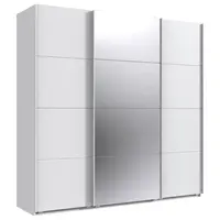 MID.YOU SKŘÍŇ S POSOUVACÍMI DVEŘMI, bílá, 225/236/64 cm