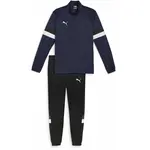 Puma TEAMRISE TRACKSUIT Pánská tepláková souprava, tmavě modrá, velikost