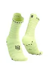 Ponožky Compressport Pro Racing Socks v4.0 Ultralight Run High - White/Alloy