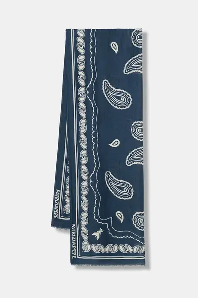 Šála s přídavkem hedvábí Patrizia Pepe