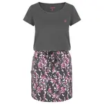 LOAP ASPETA Dámské šaty, šedá, velikost