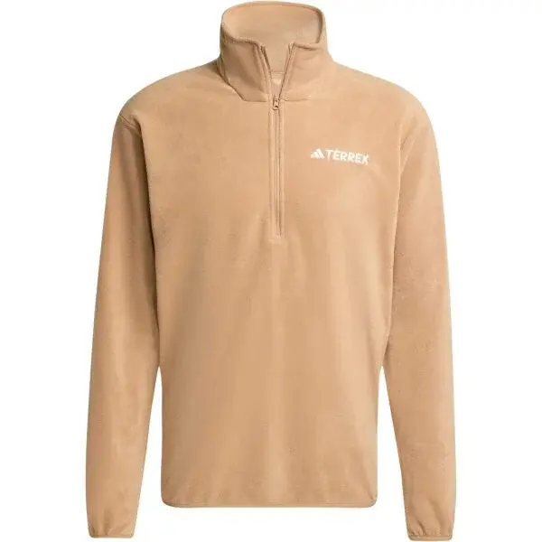 adidas MULTI TERREX ESSENTIALS HZ FL Pánska mikina, hnedá, veľkosť