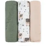 Petite&Mars Moussy látkové plienky Llama Vibes 68 x 68 cm 3 ks