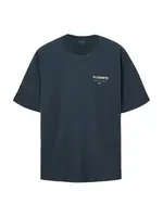 AllSaints Tričko 'Underground'  žltohnedá / námornícka modrá