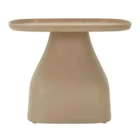 KONFERENČNÍ STOLEK, béžová, plast,