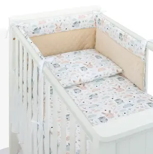 Mamo Tato Mantinel s povlečením do postýlky, 3D sada, Sovička,, 135x100 cm