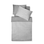 Fleuresse POVLEČENÍ, damašek, šedá, světle šedá, modrošedá, 140/200 cm