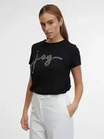 Čierne dámske tričko ORSAY