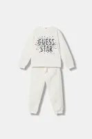 Bavlněná tepláková souprava pro miminka Guess 2-pack