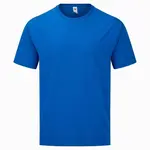 Men's Blue T-Shirt Iconic Classic Fruit Of The Loom