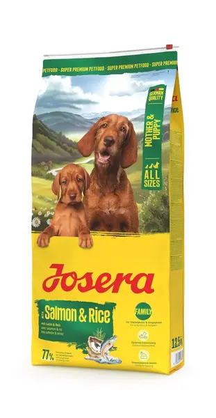Josera Mother & Puppy Salmon & Rice suché krmivo pro psy 12,5 kg